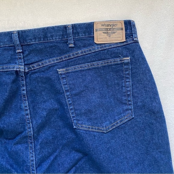 Wrangler regular fit dark blue denim classic jeans size 46 - Picture 4 of 5